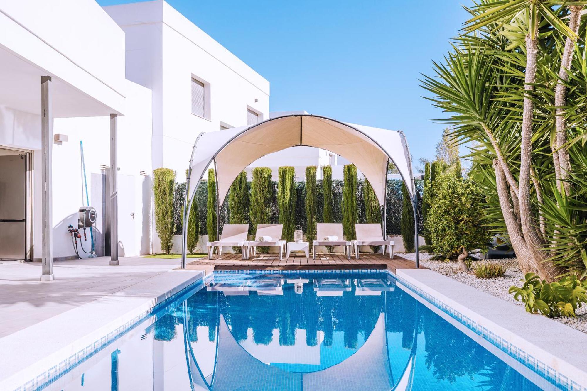 Casa Coco Stylisches Beachhouse Mit Pool & Sundeck Els Poblets Denia Extérieur photo