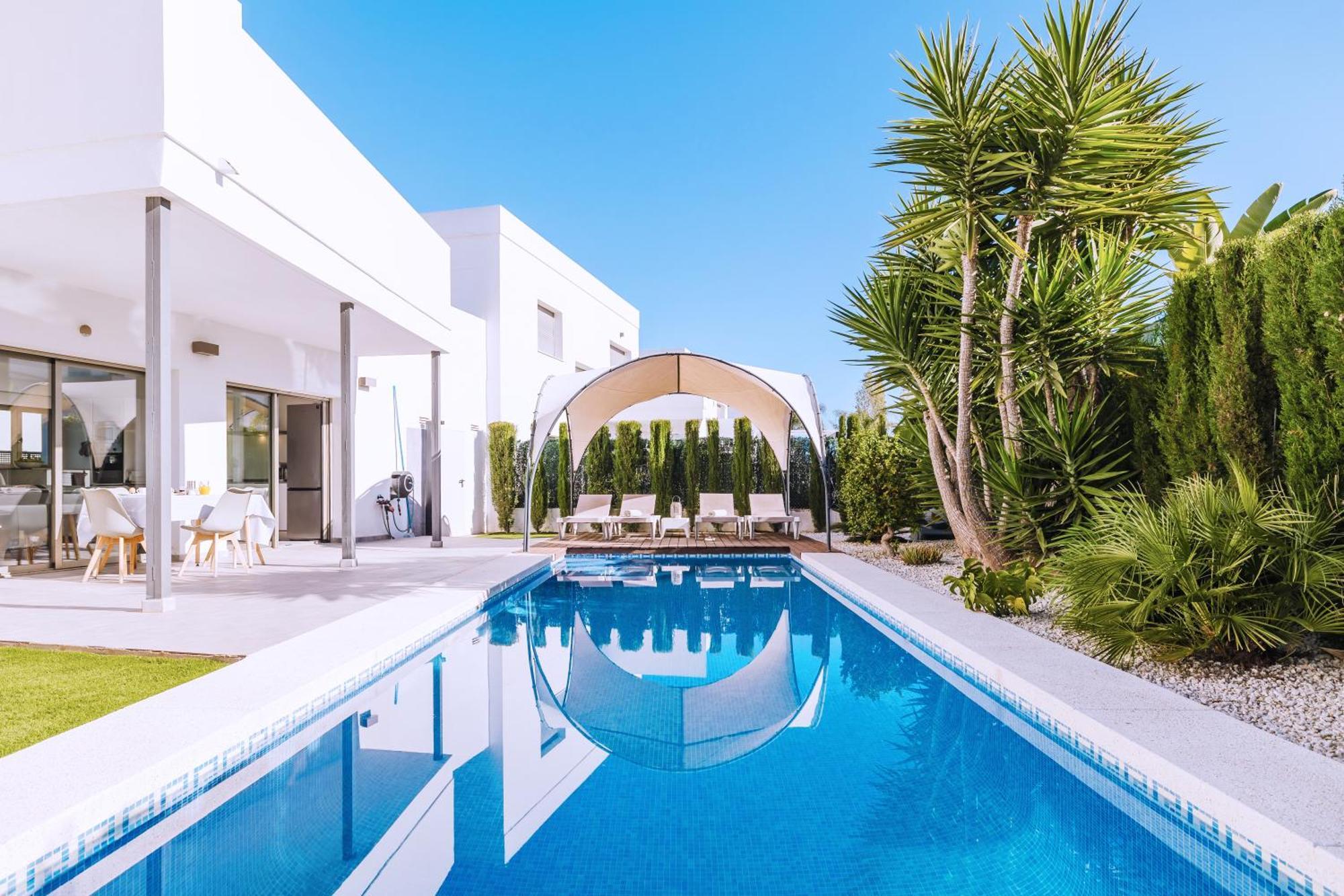 Casa Coco Stylisches Beachhouse Mit Pool & Sundeck Els Poblets Denia Extérieur photo