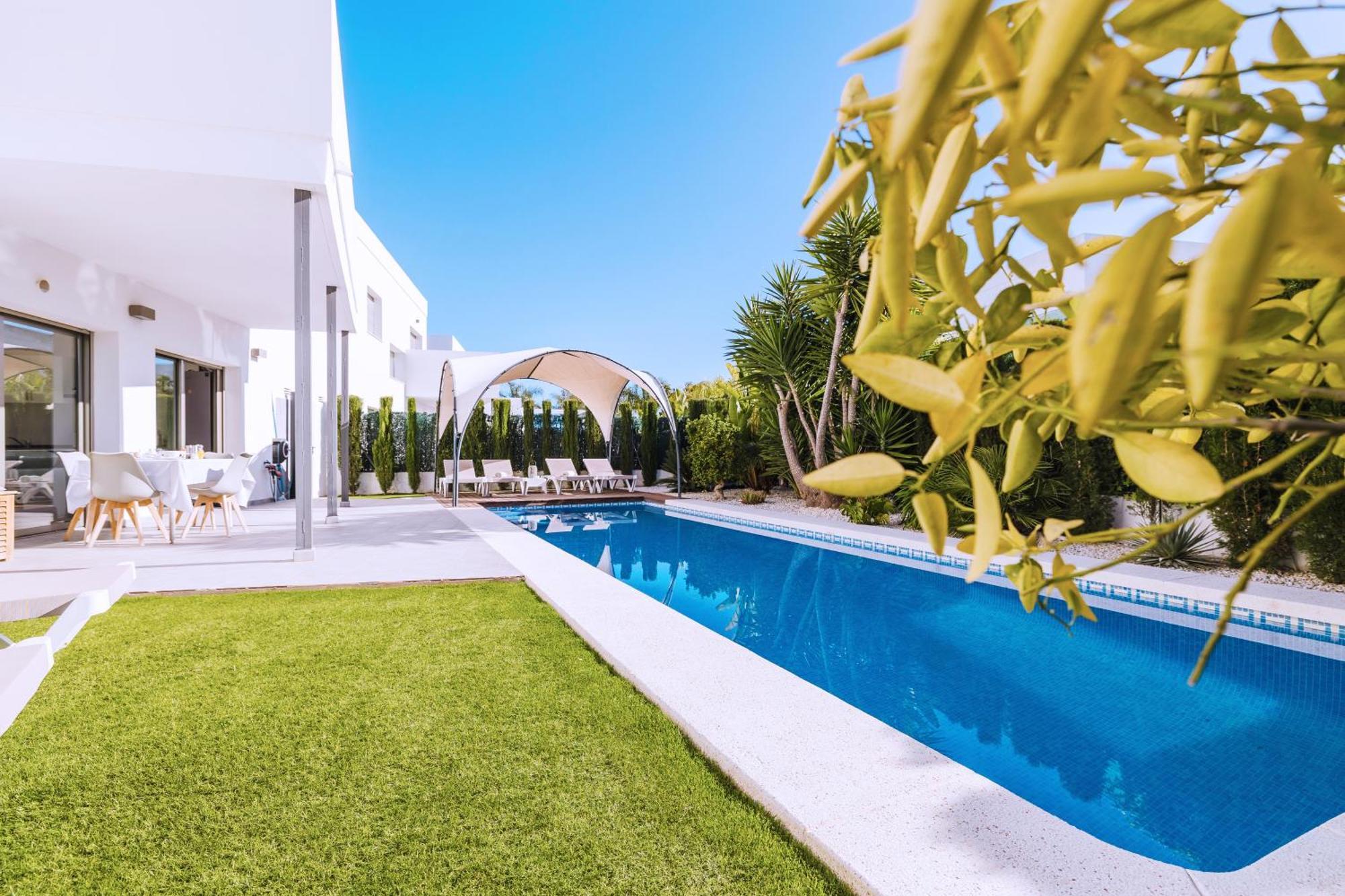 Casa Coco Stylisches Beachhouse Mit Pool & Sundeck Els Poblets Denia Extérieur photo