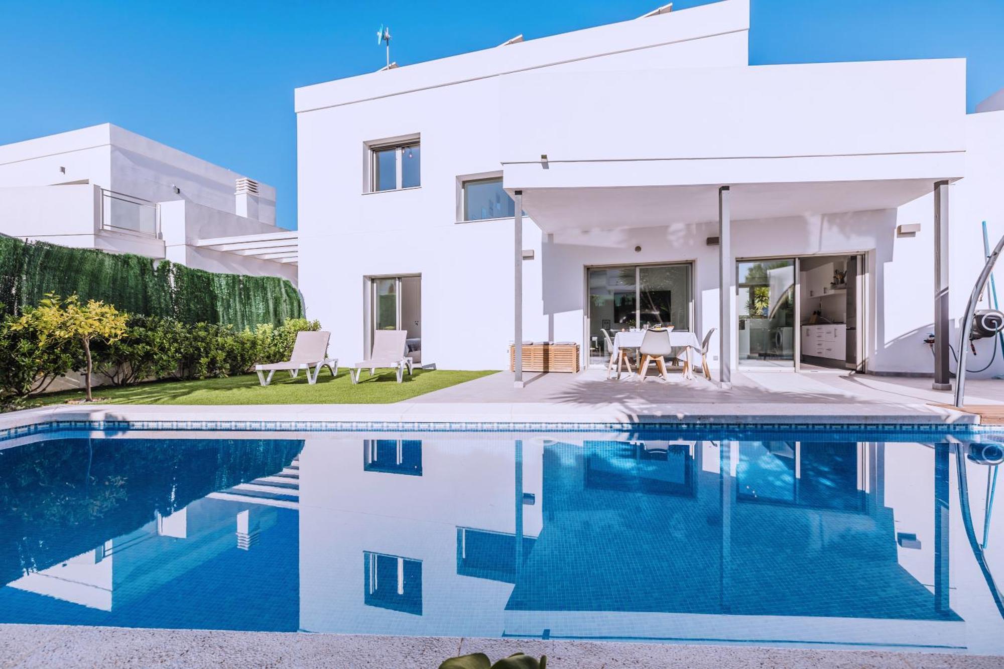 Casa Coco Stylisches Beachhouse Mit Pool & Sundeck Els Poblets Denia Extérieur photo